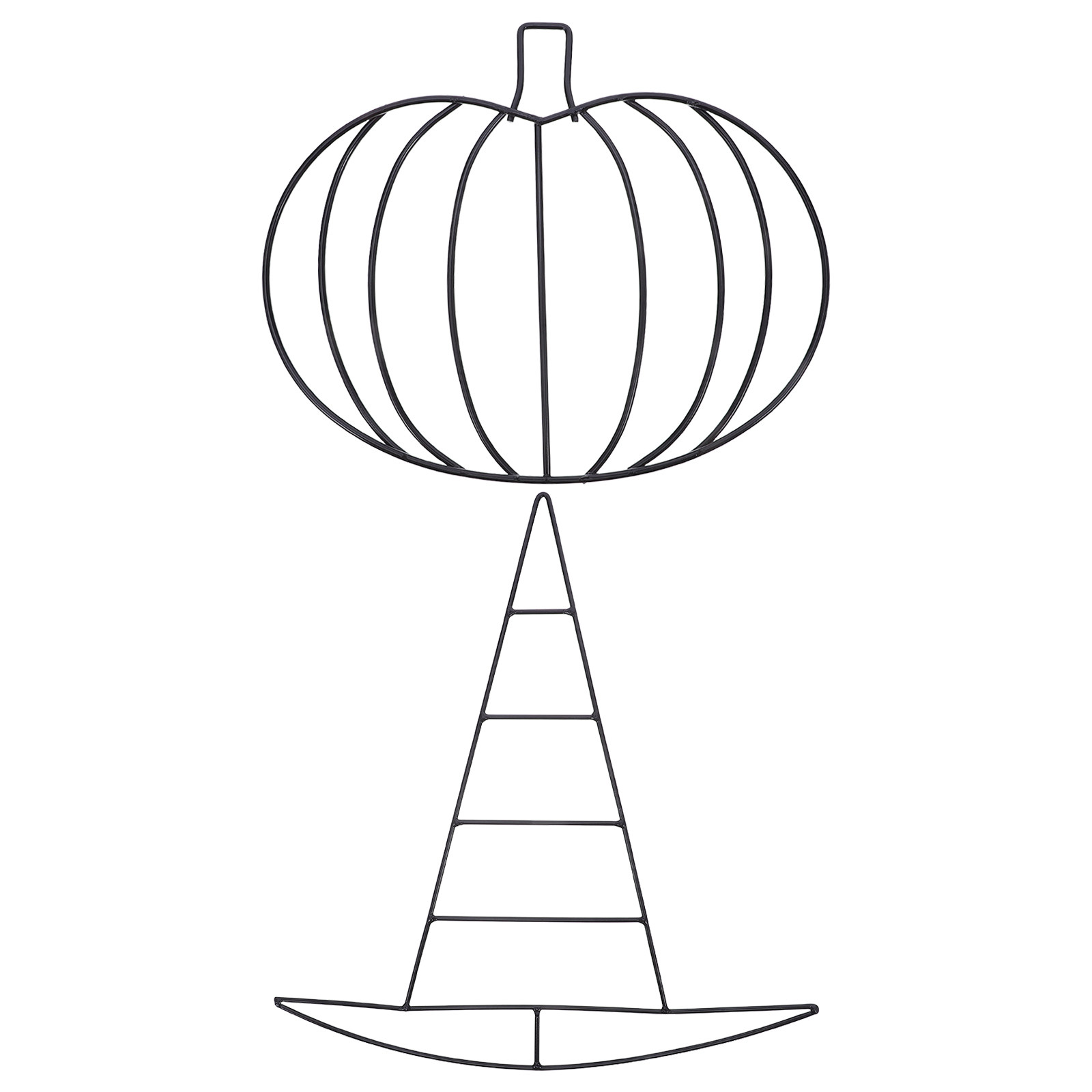 Wreath Form Wire - 2Pcs Metal Pumpkin Hat Wire Wreath