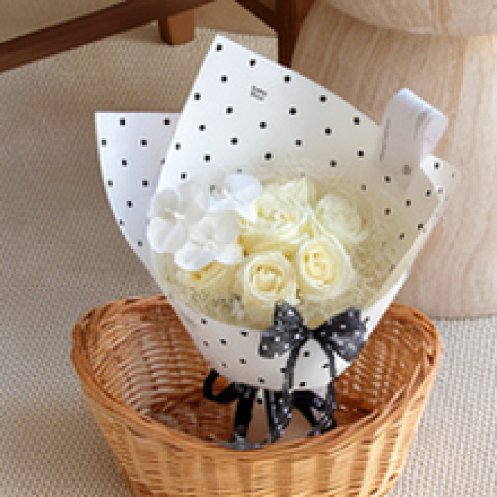 Florist Supply Shop - Natural Leaf Texture Kraft Paper Bouquet