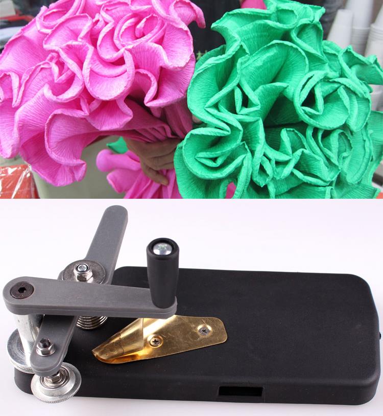Anda Florist Supply - Thin teeth flowers paper machine,Wave curling,Crepe