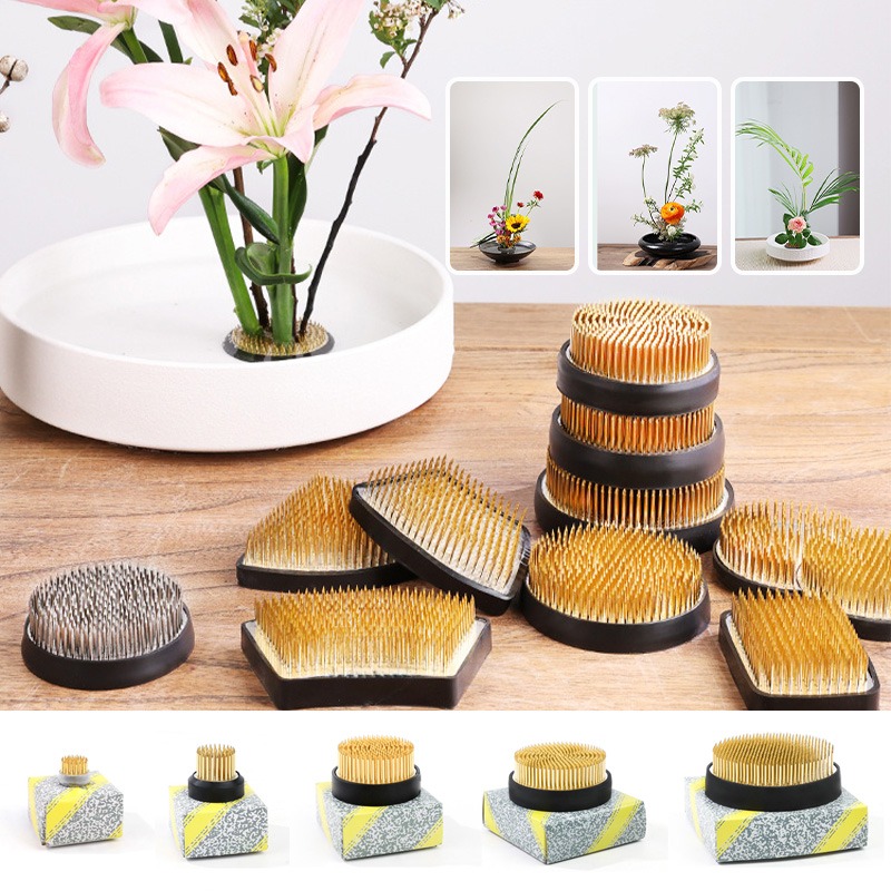 Stainless Steel Ikebana Kenzan - Anda Florist Supply ulasan dan harga