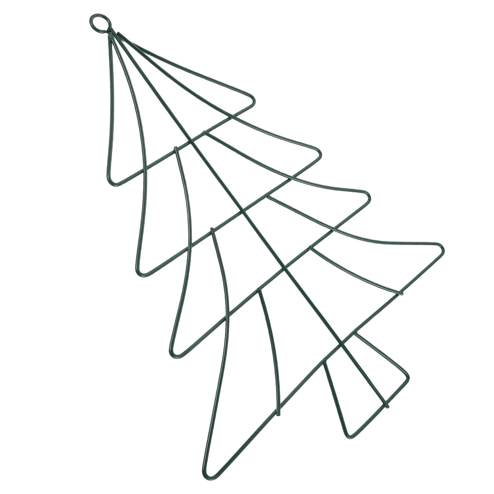 Christmas Tree Shaped Metal Wi - Wreath Form Wire ulasan dan harga