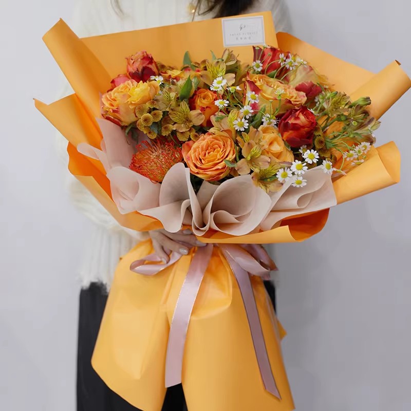 Korean Style Solid Color Paper - Anda Florist Supply ulasan dan harga