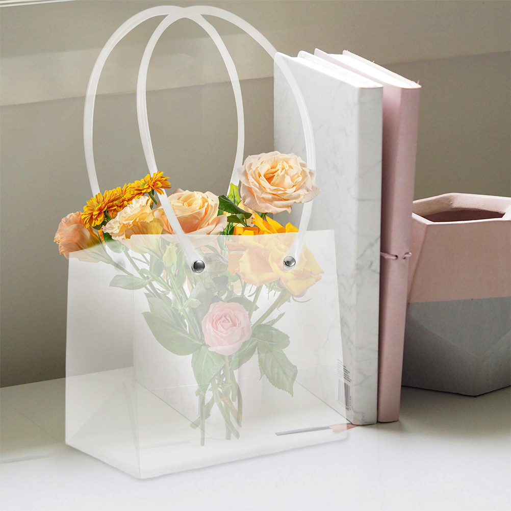 16Pcs Floral Gift Bags Transpa - Florist Supply Shop ulasan dan harga