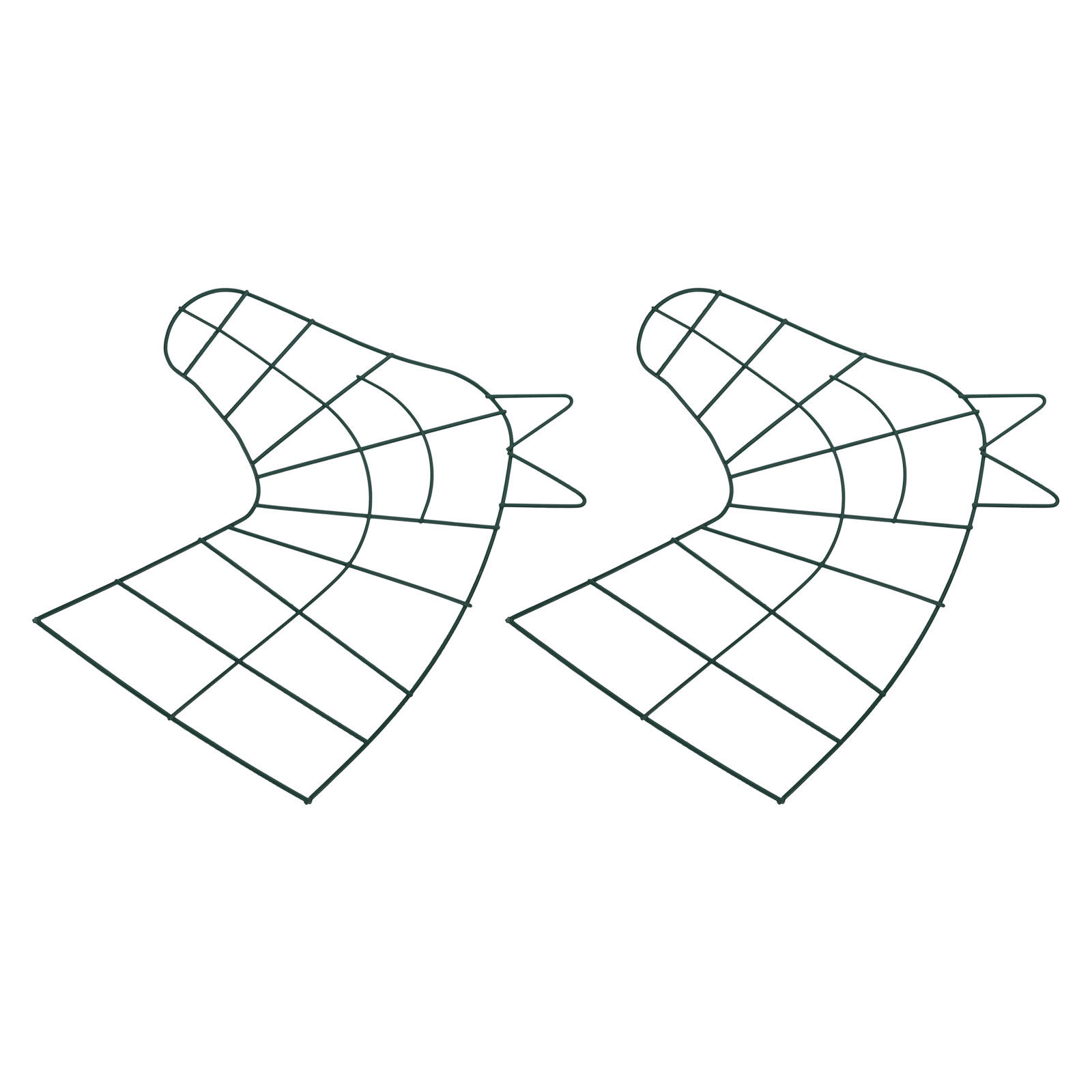 2Pcs Metal Horse Head Wreath F - Wreath Form Wire ulasan dan harga