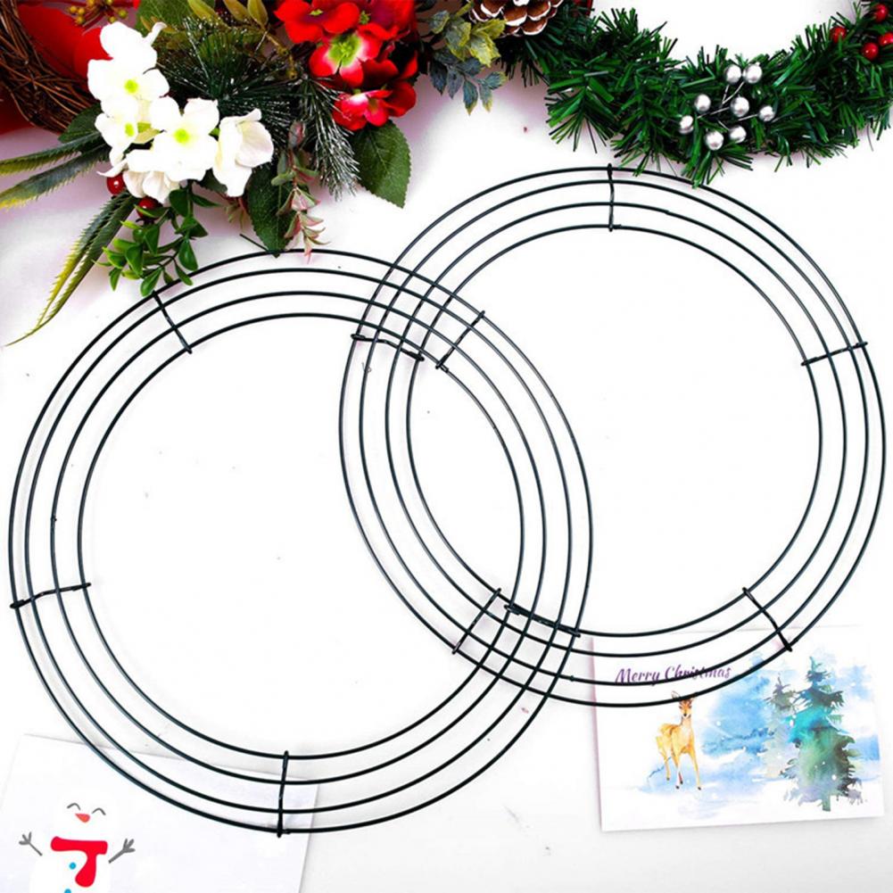 20-40cm Wreath Frame Wall Hang - Wreath Form Wire ulasan dan harga