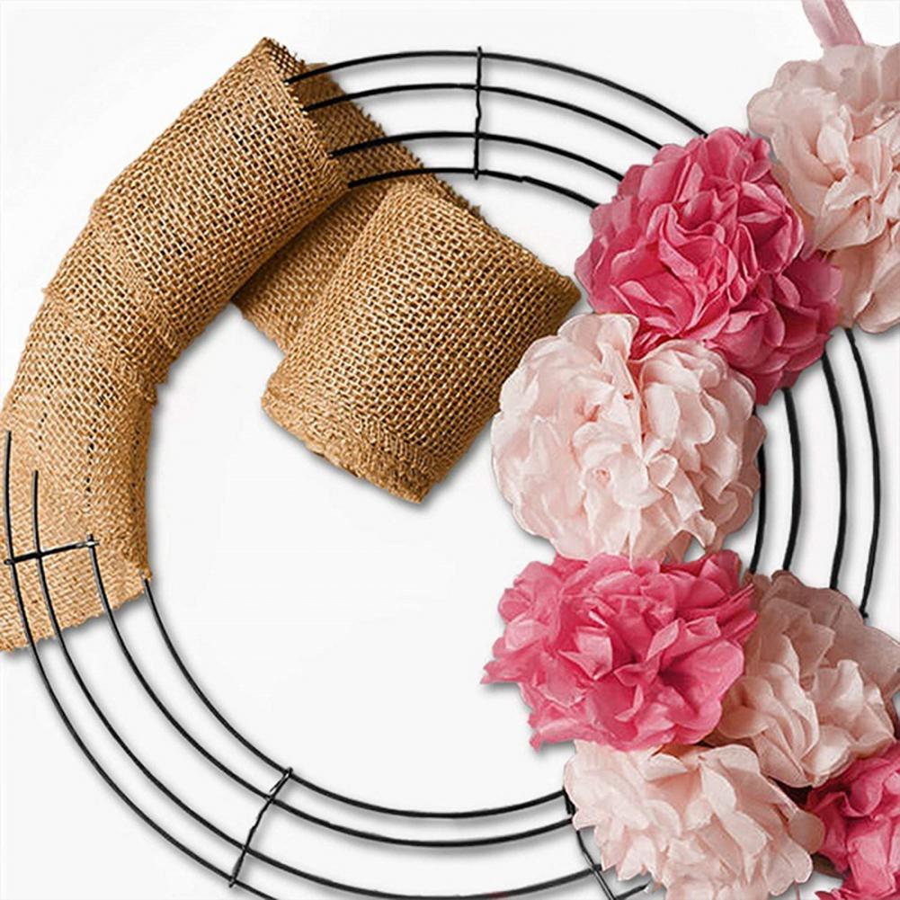 20-40cm Wreath Frame Wall Hang - Wreath Form Wire ulasan dan harga