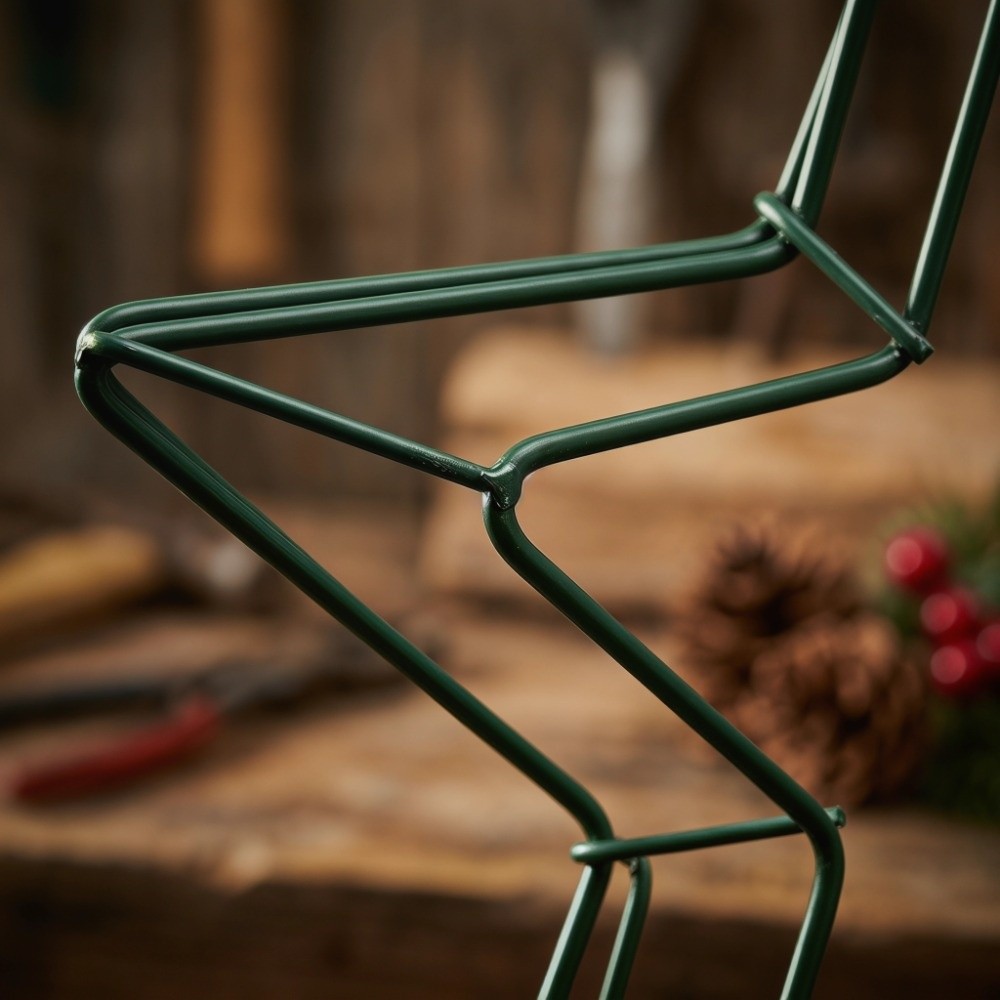 Festive Hanging Metal Wire Sta - Wreath Form Wire ulasan dan harga