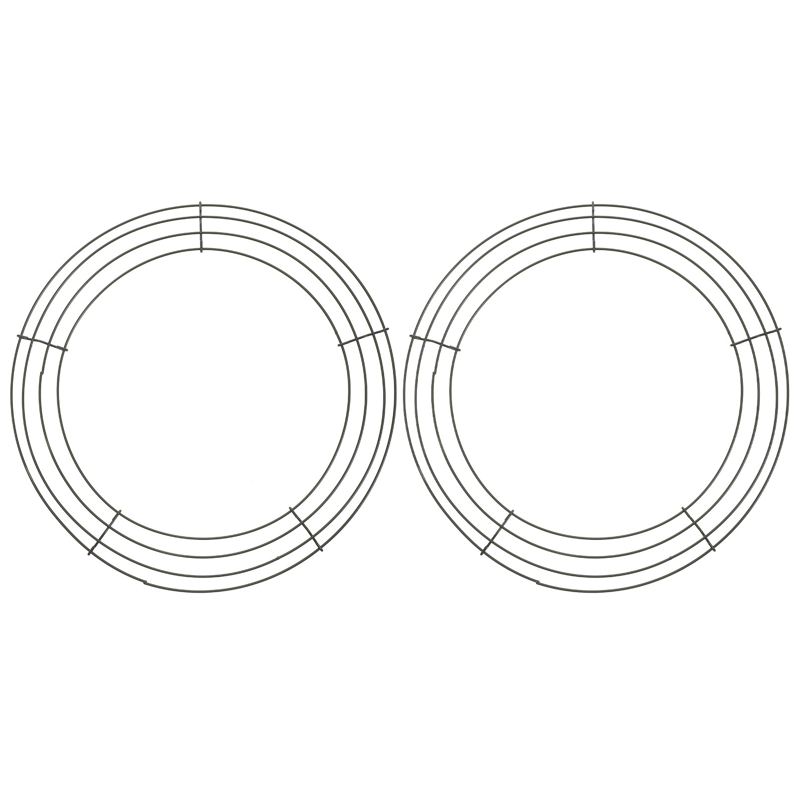 2Pcs Metal Wreath Form Sturdy  - Wreath Form Wire ulasan dan harga
