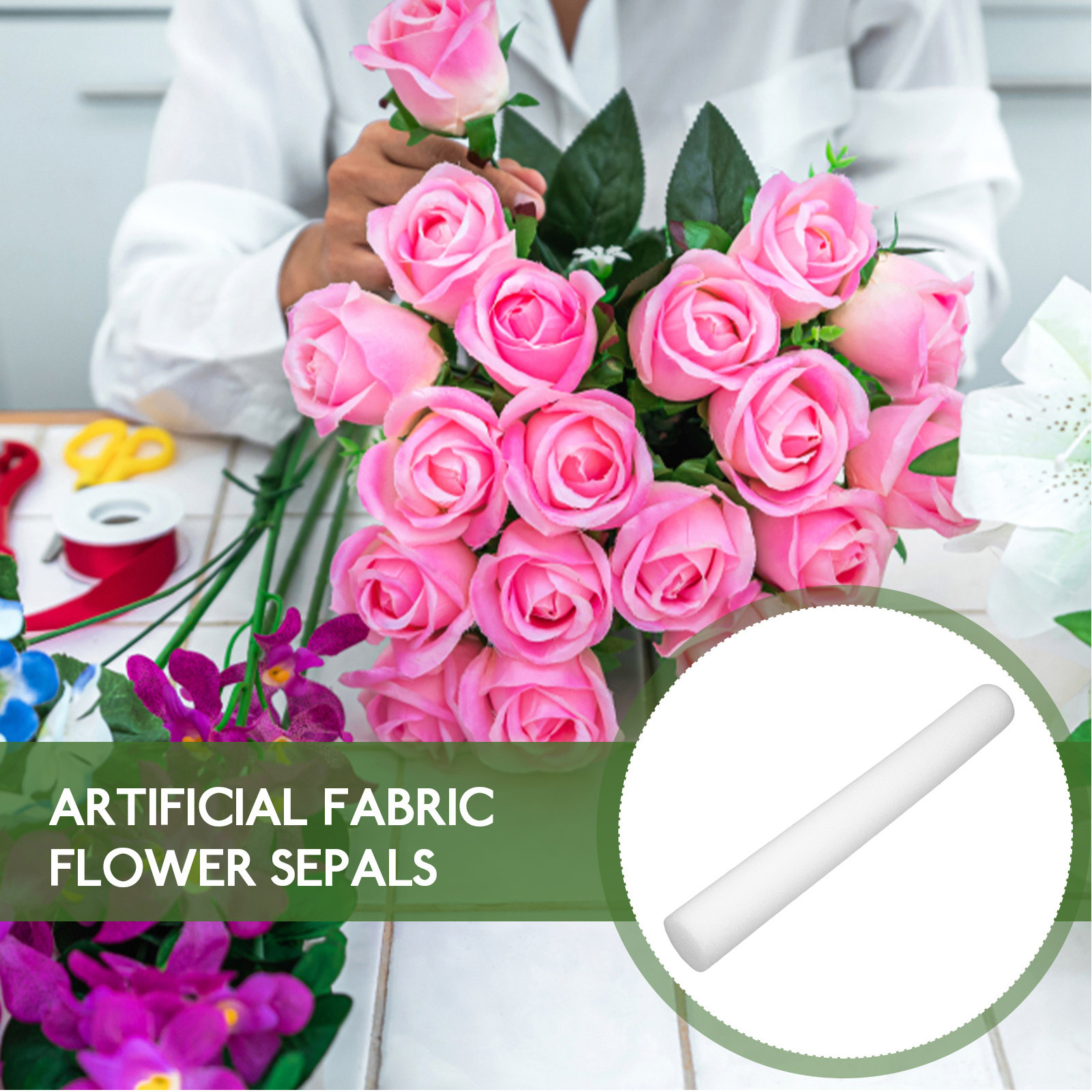 5Pcs 40Cm Foam Rods for Floral - Florist Supply Shop ulasan dan harga