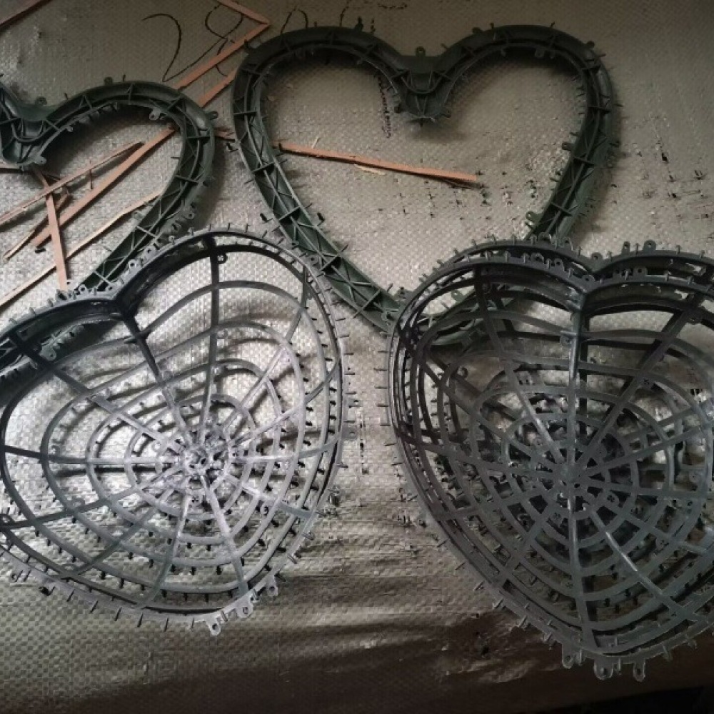 Round Mesh Grid Support For Fl - Wreath Form Wire ulasan dan harga