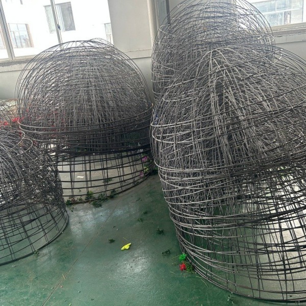 Round Mesh Grid Support For Fl - Wreath Form Wire ulasan dan harga