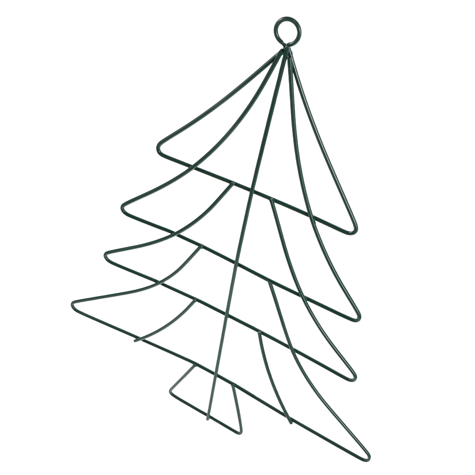 Christmas Tree Shaped Metal Wr - Wreath Form Wire ulasan dan harga